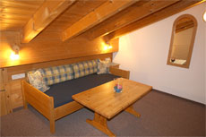 Ferienwohnung Karwendel: Wohnküche
