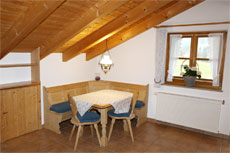 Ferienwohnung Karwendel: Wohnküche