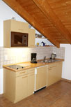 Ferienwohnung Karwendel: Wohnküche