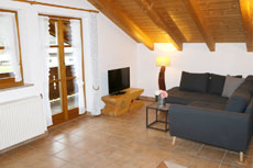 Ferienwohnung Karwendel: Schlafzimmer